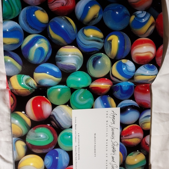 Aggies Immies Shorters and Swirls HARDCOVER Book of Marbles Great Holiday Gift - Picture 5 of 14